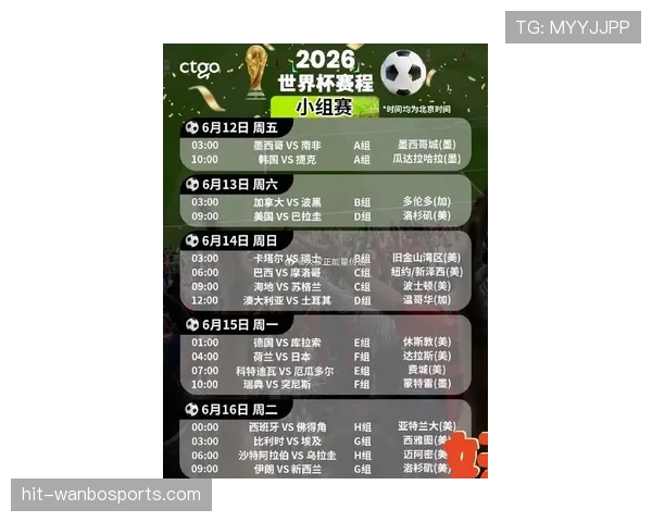荷兰队2026世界杯赛程前瞻：小组赛对手与出线形势分析